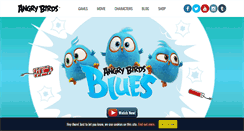 Desktop Screenshot of angrybirds.com